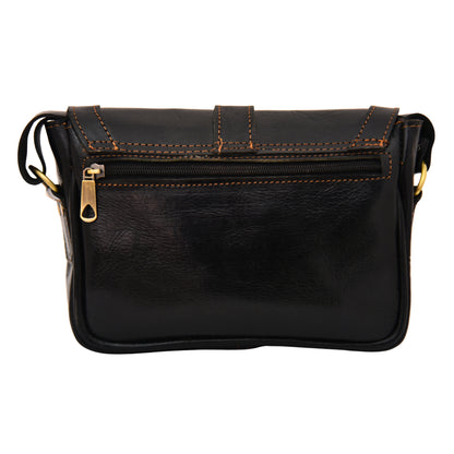 Sac FAYROS en cuir noir
