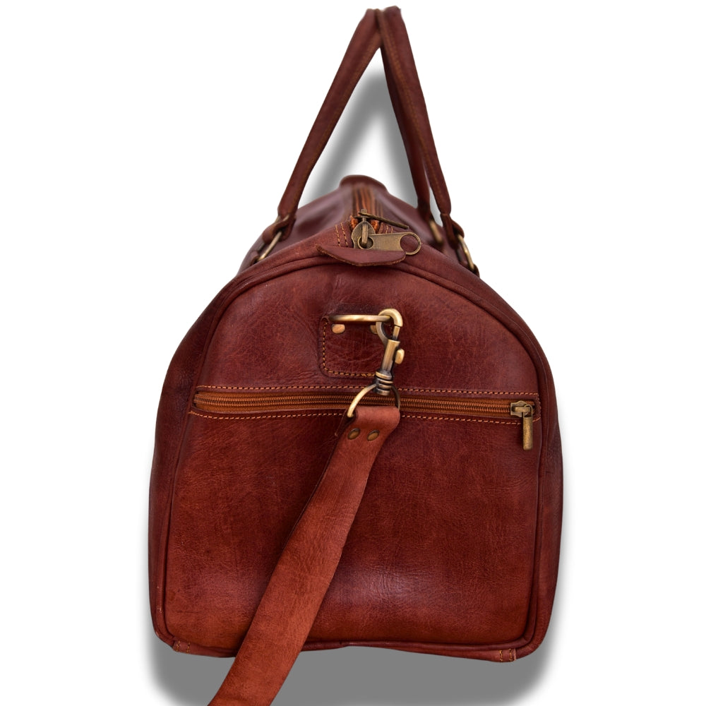 FAYROS Sac Voyage en Cuir